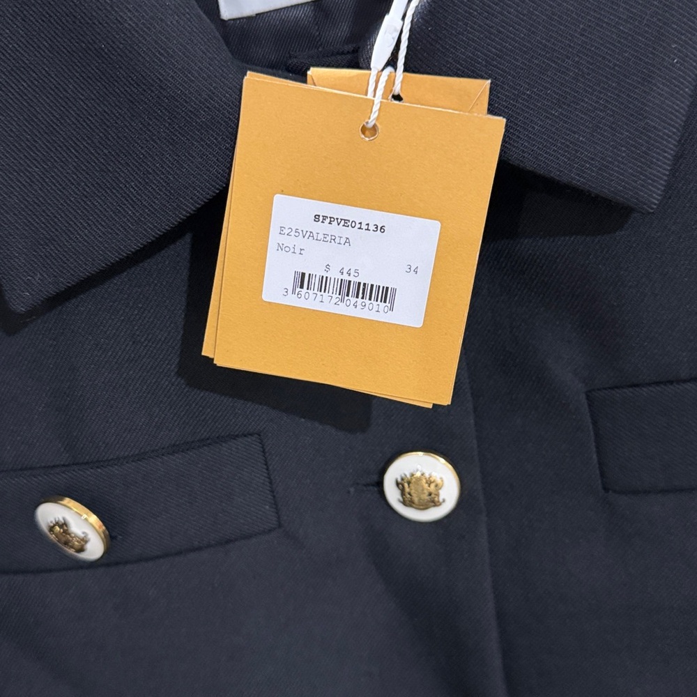 Sandro Short-Sleeved Jacket - Picture 6 of 7